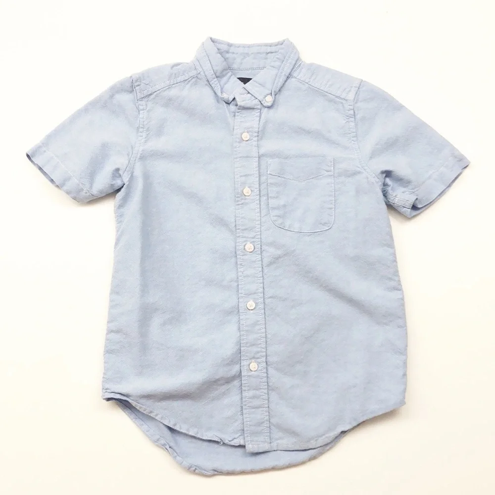 The Children's place boys blue short sleeve shirt